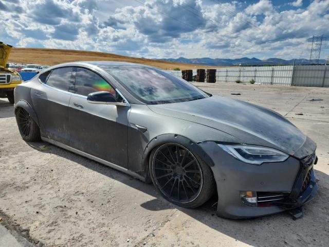 5YJSA1E12HF233758 - 2017 TESLA MODEL S Գրաֆիտ լուսանկար 4