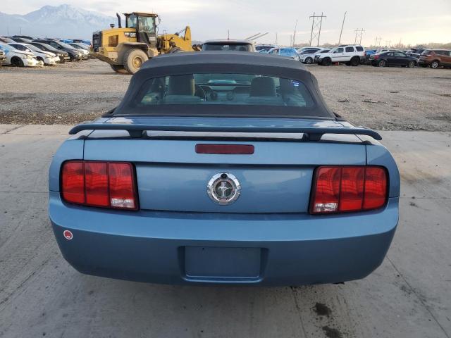 1ZVHT84N565175867 - 2006 FORD MUSTANG BLUE photo 6