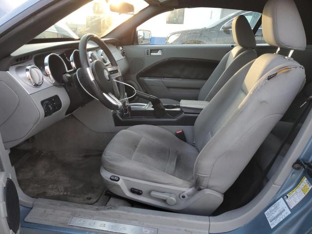 1ZVHT84N565175867 - 2006 FORD MUSTANG BLUE photo 7