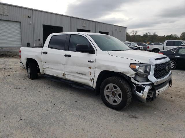 5TFEY5F15MX286971 - 2021 TOYOTA TUNDRA CREWMAX SR5 WHITE photo 4