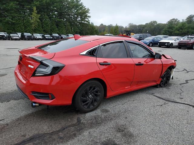 2HGFC2F71JH535127 - 2018 HONDA CIVIC EX Червоний фото 3