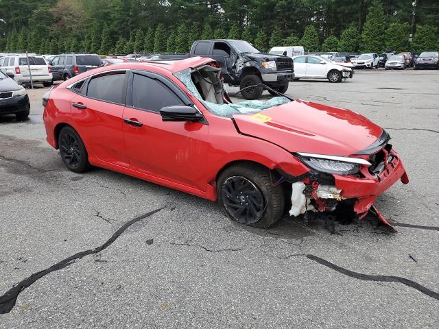 2HGFC2F71JH535127 - 2018 HONDA CIVIC EX Червоний фото 4
