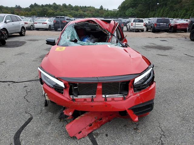 2HGFC2F71JH535127 - 2018 HONDA CIVIC EX Червоний фото 5