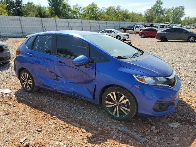 3HGGK5H88KM746603 - 2019 HONDA FIT EX Niebieski zdjęcie 4