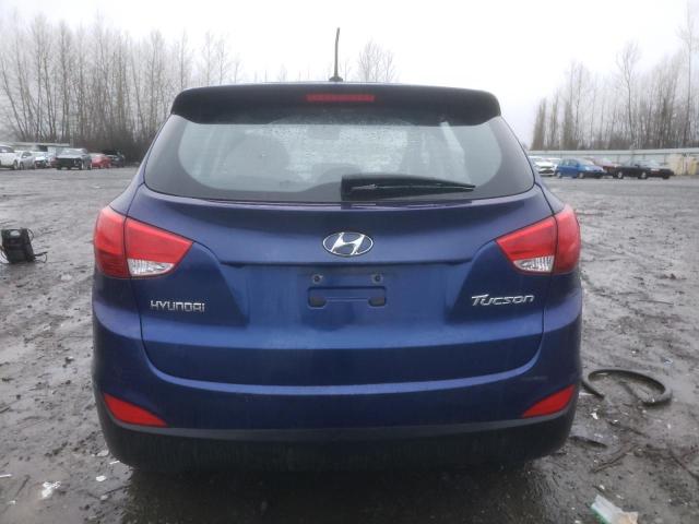 KM8JT3AC1AU092859 - 2010 HYUNDAI TUCSON GLS BLUE photo 6