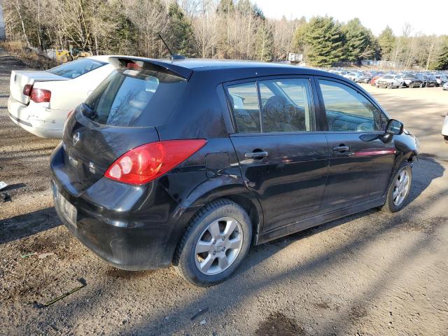 3N1BC13E79L477430 - 2009 NISSAN VERSA S BLACK photo 3