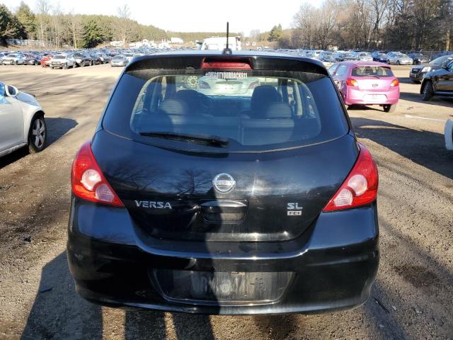 3N1BC13E79L477430 - 2009 NISSAN VERSA S BLACK photo 6