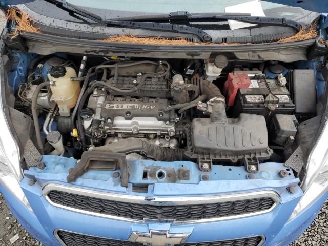 KL8CD6S90FC743869 - 2015 CHEVROLET SPARK 1LT BLUE photo 11