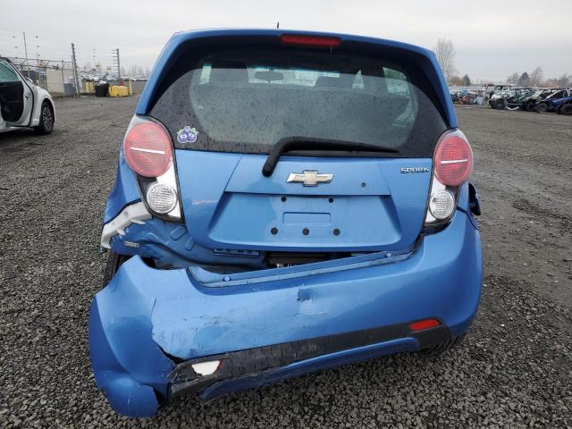 KL8CD6S90FC743869 - 2015 CHEVROLET SPARK 1LT BLUE photo 6