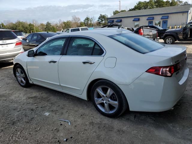 JH4CU2F63BC000194 - 2011 ACURA TSX WHITE photo 2