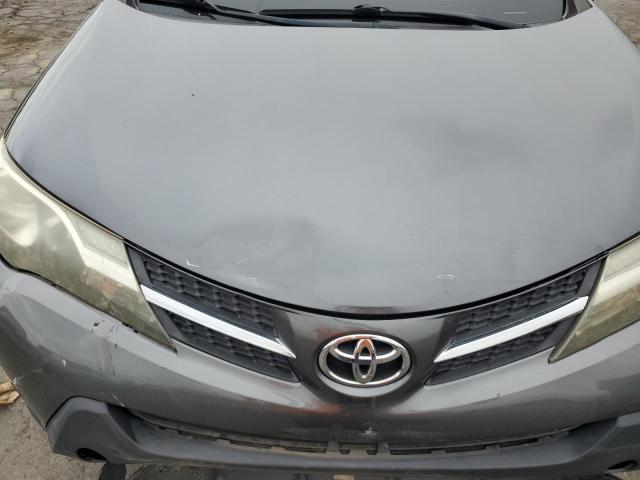 JTMRFREV2FD151115 - 2015 TOYOTA RAV4 XLE GRAY photo 12