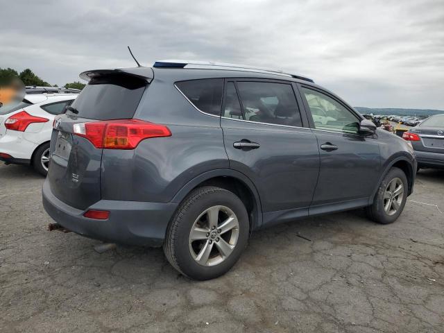 JTMRFREV2FD151115 - 2015 TOYOTA RAV4 XLE GRAY photo 3