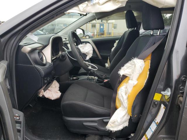 JTMRFREV2FD151115 - 2015 TOYOTA RAV4 XLE GRAY photo 7