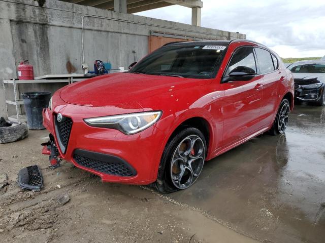 ZASPAKBN9N7D45047 - 2022 ALFA ROMEO STELVIO TI Qırmızı foto 1