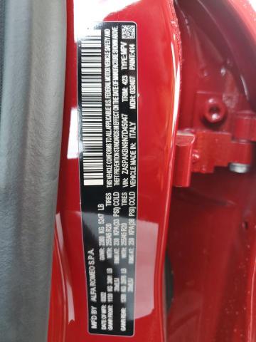 ZASPAKBN9N7D45047 - 2022 ALFA ROMEO STELVIO TI Qırmızı foto 14