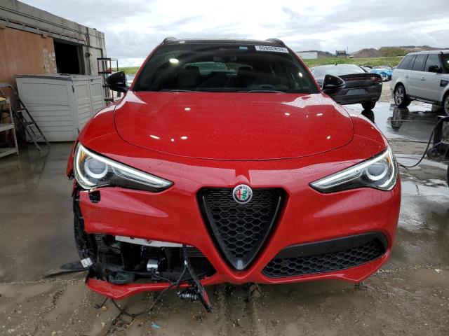 ZASPAKBN9N7D45047 - 2022 ALFA ROMEO STELVIO TI Qırmızı foto 5