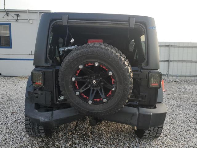 1C4BJWDG1FL702724 - 2015 JEEP WRANGLER U SPORT BLACK photo 6