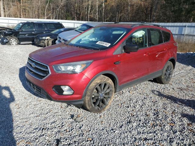 1FMCU0G97HUB16446 - 2017 FORD ESCAPE SE RED photo 1