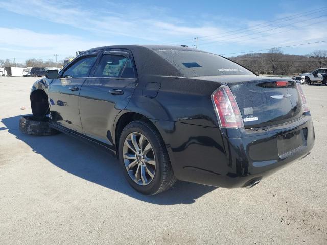 2C3CCAGG2EH255740 - 2014 CHRYSLER 300 S BLACK photo 2