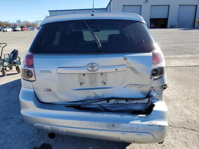 2T1KR32E06C602050 - 2006 TOYOTA COROLLA MA XR SILVER photo 6