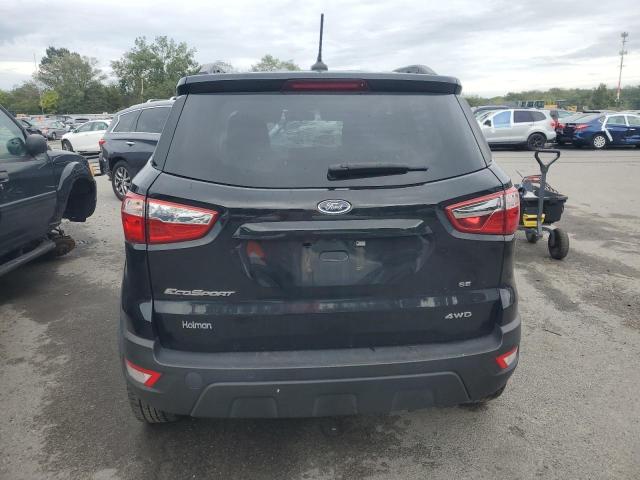 MAJ6S3GL6NC470177 - 2022 FORD ECOSPORT SE Սև լուսանկար 6