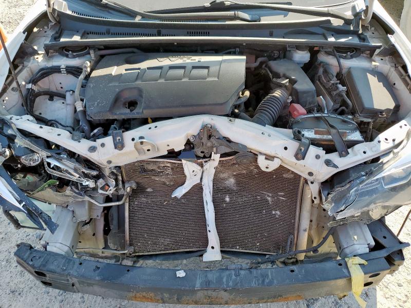 5YFBURHE4KP923771 - 2019 TOYOTA COROLLA L WHITE photo 11