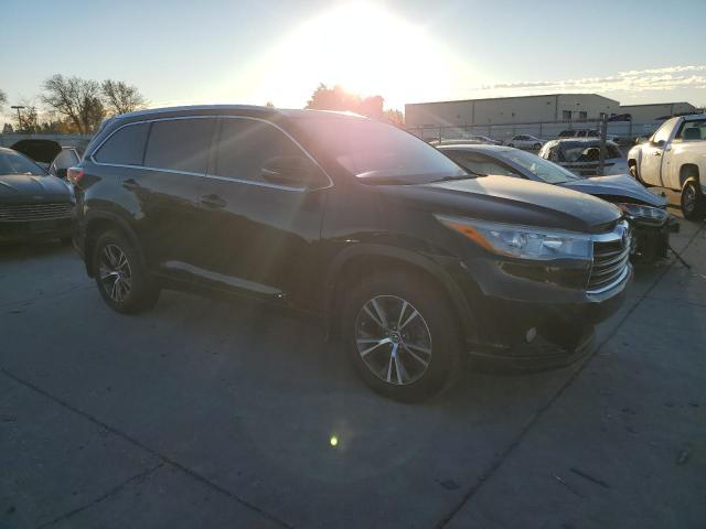 5TDJKRFH4GS503067 - 2016 TOYOTA HIGHLANDER XLE BLACK photo 4