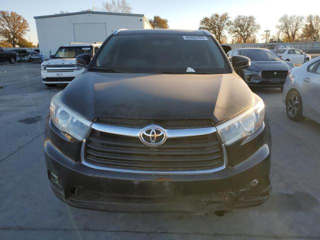 5TDJKRFH4GS503067 - 2016 TOYOTA HIGHLANDER XLE BLACK photo 5