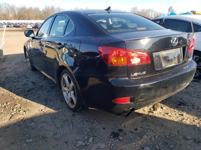 JTHBK262382069142 - 2008 LEXUS IS 250 BLACK photo 2