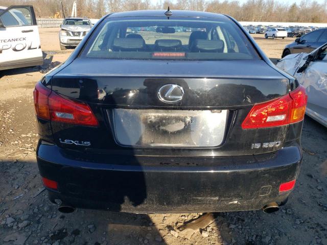 JTHBK262382069142 - 2008 LEXUS IS 250 BLACK photo 6