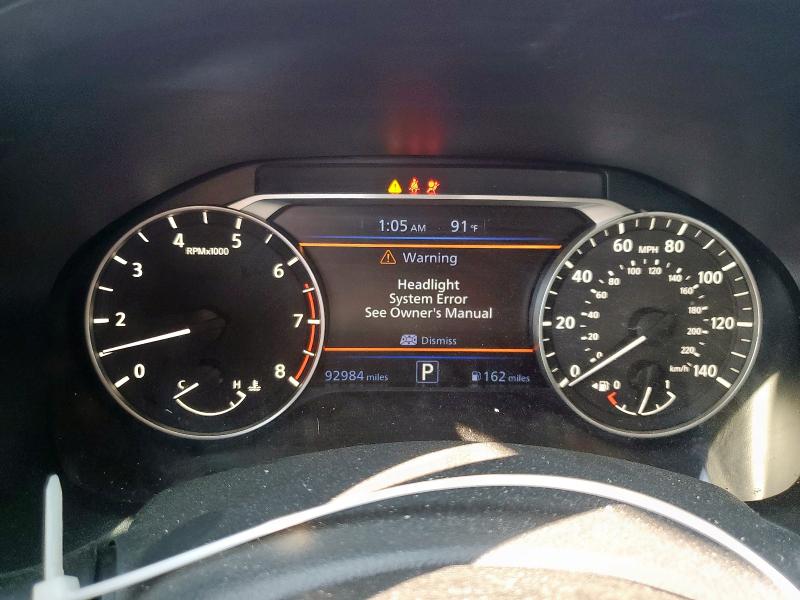 1N4BL4CV6KC240580 - 2019 NISSAN ALTIMA SR Қызыл фото 9