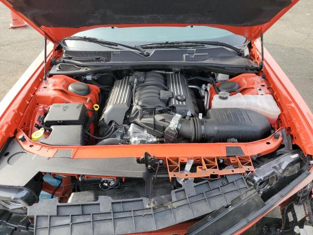 2C3CDZFJ2NH218776 - 2022 DODGE CHALLENGER R/T SCAT PACK ORANGE photo 11