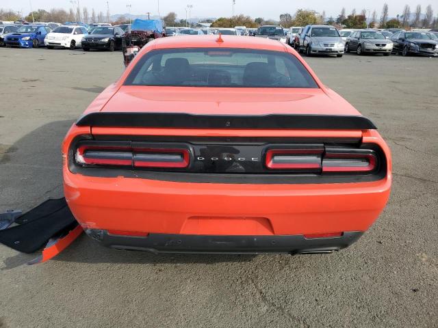 2C3CDZFJ2NH218776 - 2022 DODGE CHALLENGER R/T SCAT PACK ORANGE photo 6