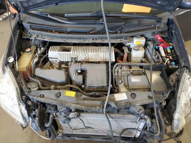 JTDKN3DUXF0441345 - 2015 TOYOTA PRIUS GRAY photo 11