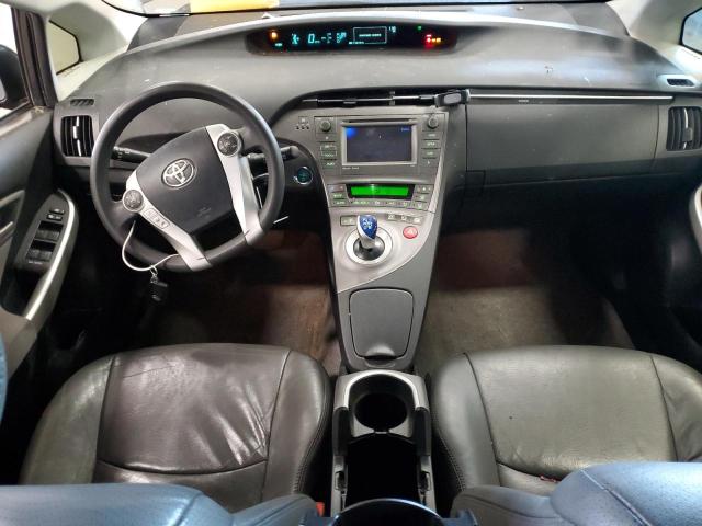 JTDKN3DUXF0441345 - 2015 TOYOTA PRIUS GRAY photo 8