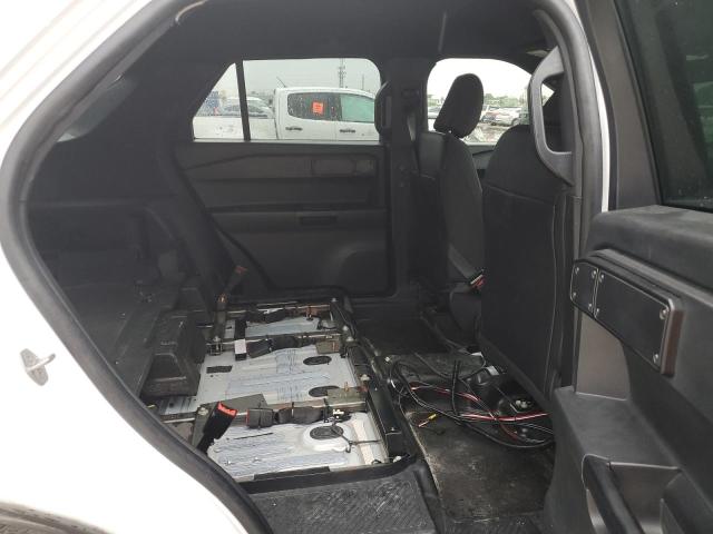 1FM5K8ABXNGB51209 - 2022 FORD EXPLORER POLICE INTERCEPTOR WHITE photo 10