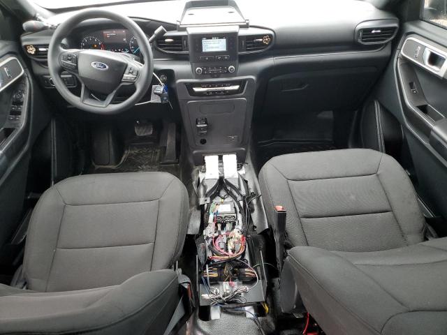1FM5K8ABXNGB51209 - 2022 FORD EXPLORER POLICE INTERCEPTOR WHITE photo 8