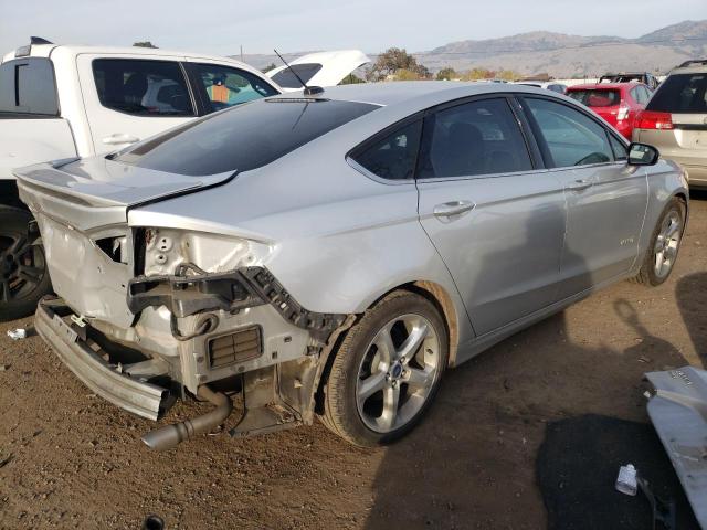 3FA6P0LU7DR192999 - 2013 FORD FUSION SE HYBRID SILVER photo 3