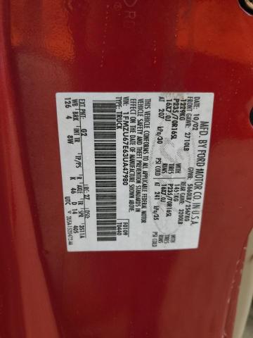 1FMZU67E63UA47980 - 2003 FORD EXPLORER S RED photo 12