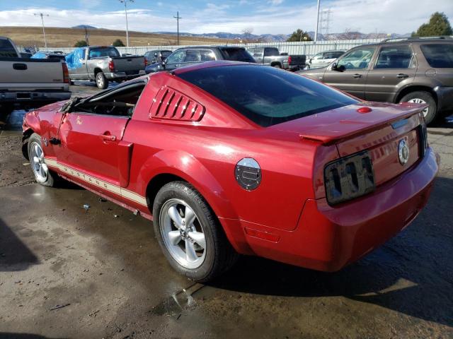 1ZVHT80N495136830 - 2009 FORD MUSTANG RED photo 2