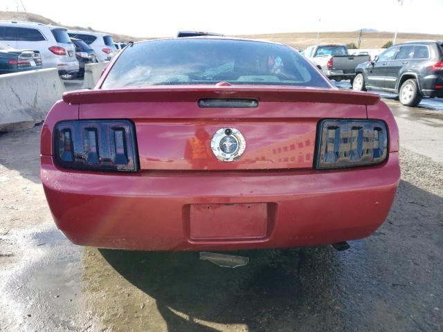 1ZVHT80N495136830 - 2009 FORD MUSTANG RED photo 6