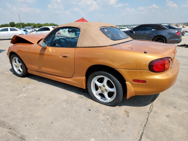 JM1NB353XY0140816 - 2000 MAZDA MX-5 MIATA BASE ORANGE photo 2