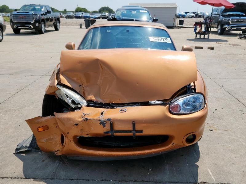 JM1NB353XY0140816 - 2000 MAZDA MX-5 MIATA BASE ORANGE photo 5