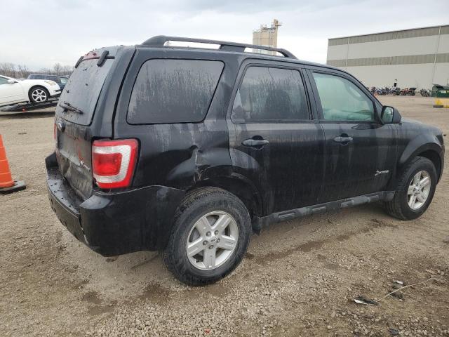 1FMCU59339KA48892 - 2009 FORD ESCAPE HYBRID BLACK photo 3