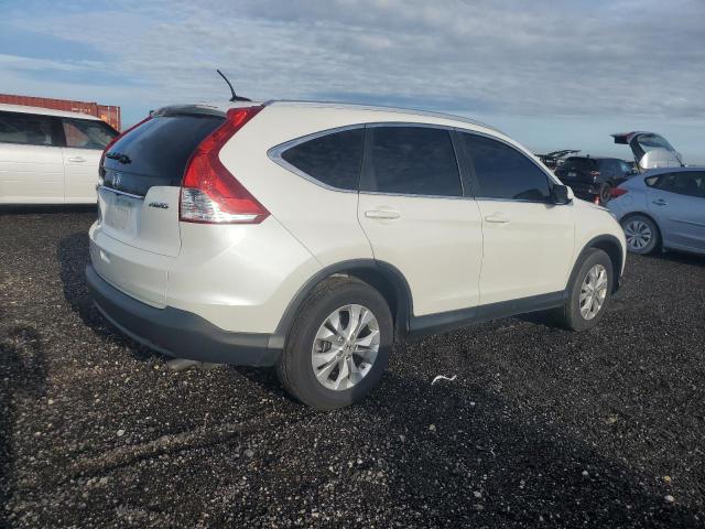 5J6RM4H78DL032486 - 2013 HONDA CR-V EXL WHITE photo 3