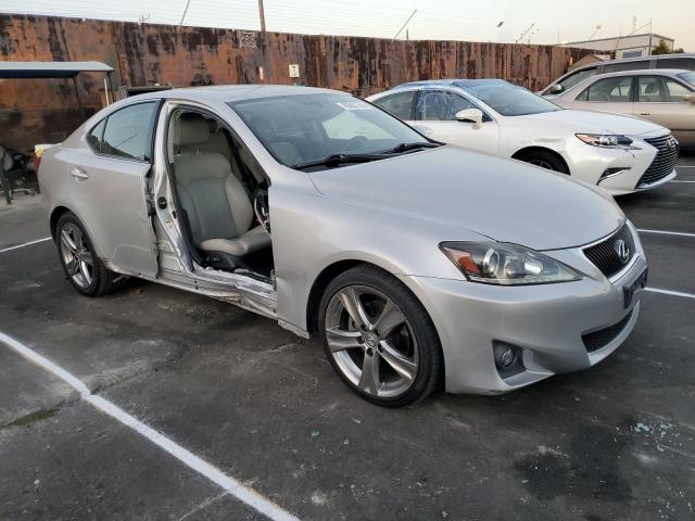 JTHBF5C29B5151652 - 2011 LEXUS IS 250 SILVER photo 4