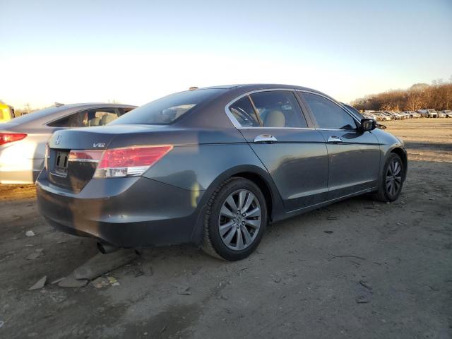 1HGCP3F82CA000900 - 2012 HONDA ACCORD EXL GRAY photo 3