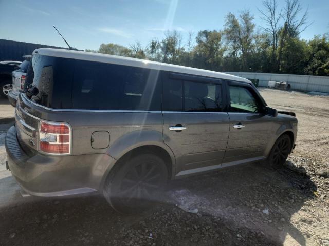 2FMHK6D88DBD18786 - 2013 FORD FLEX LIMITED فحمي صورة 3