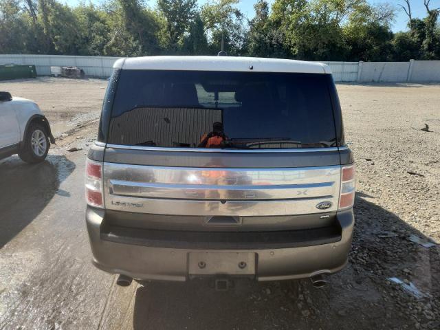 2FMHK6D88DBD18786 - 2013 FORD FLEX LIMITED فحمي صورة 6