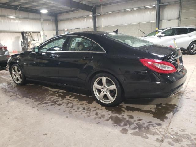 WDDLJ7DB5CA024099 - 2012 MERCEDES-BENZ CLS 550 BLACK photo 2